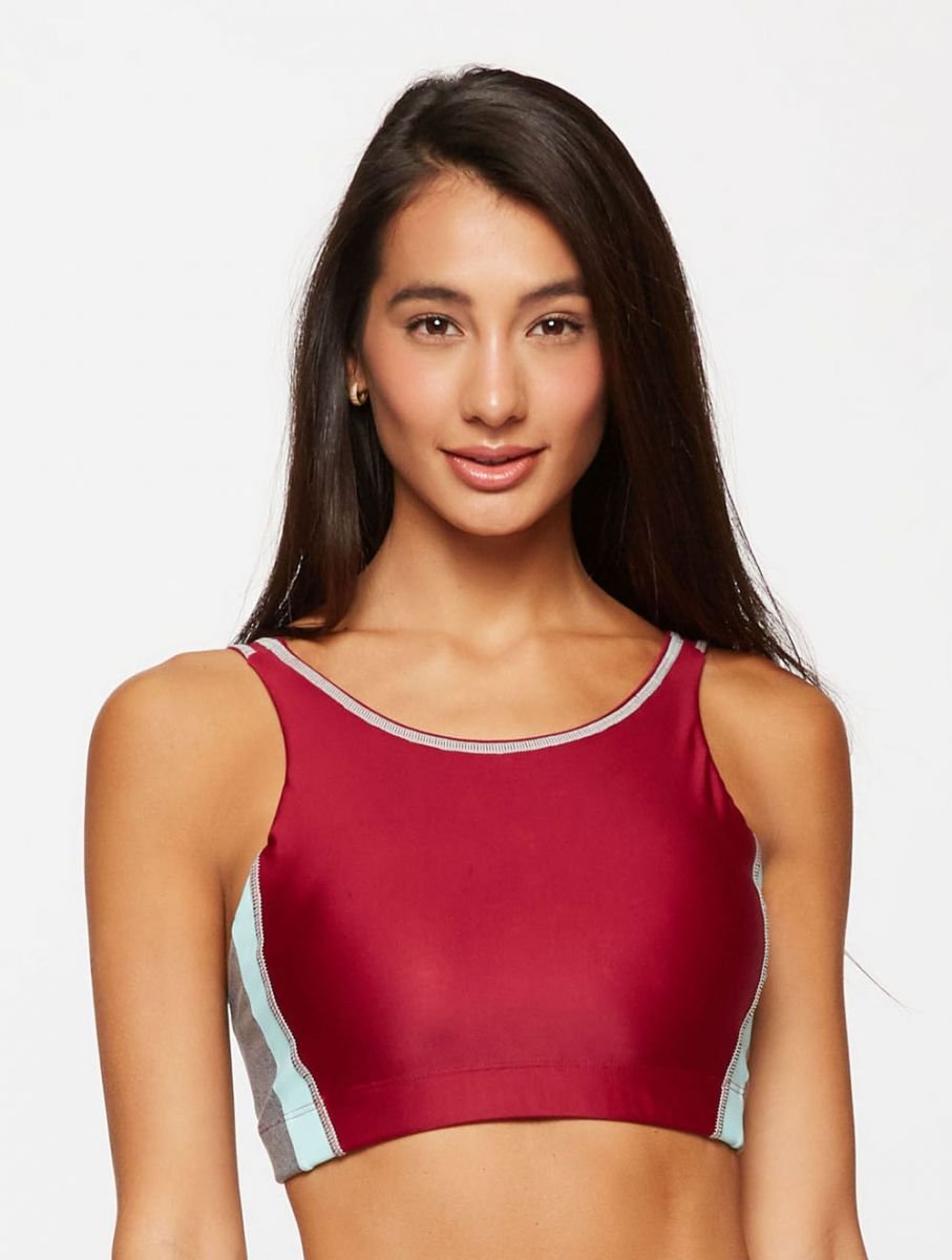 Conjunto Top Alça Reta e Legging Lisa Runner - Body For Sure