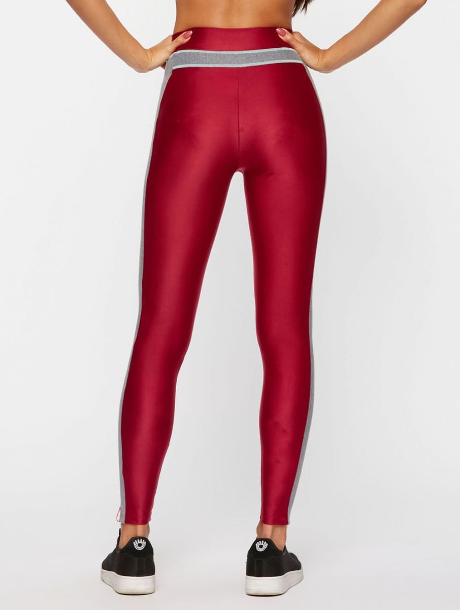 Conjunto Top Alça Reta e Legging Lisa Runner - Body For Sure