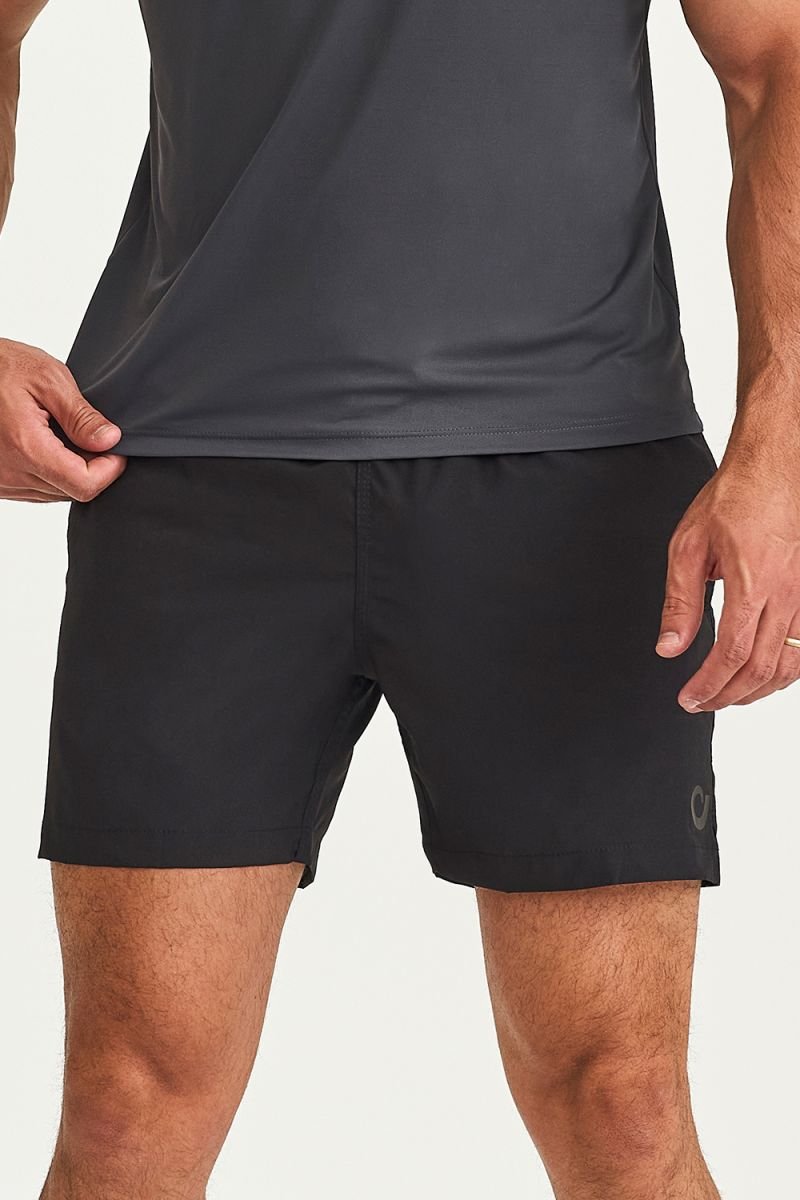 Bermuda Masculina de Treino - Caju Brasil - Preto