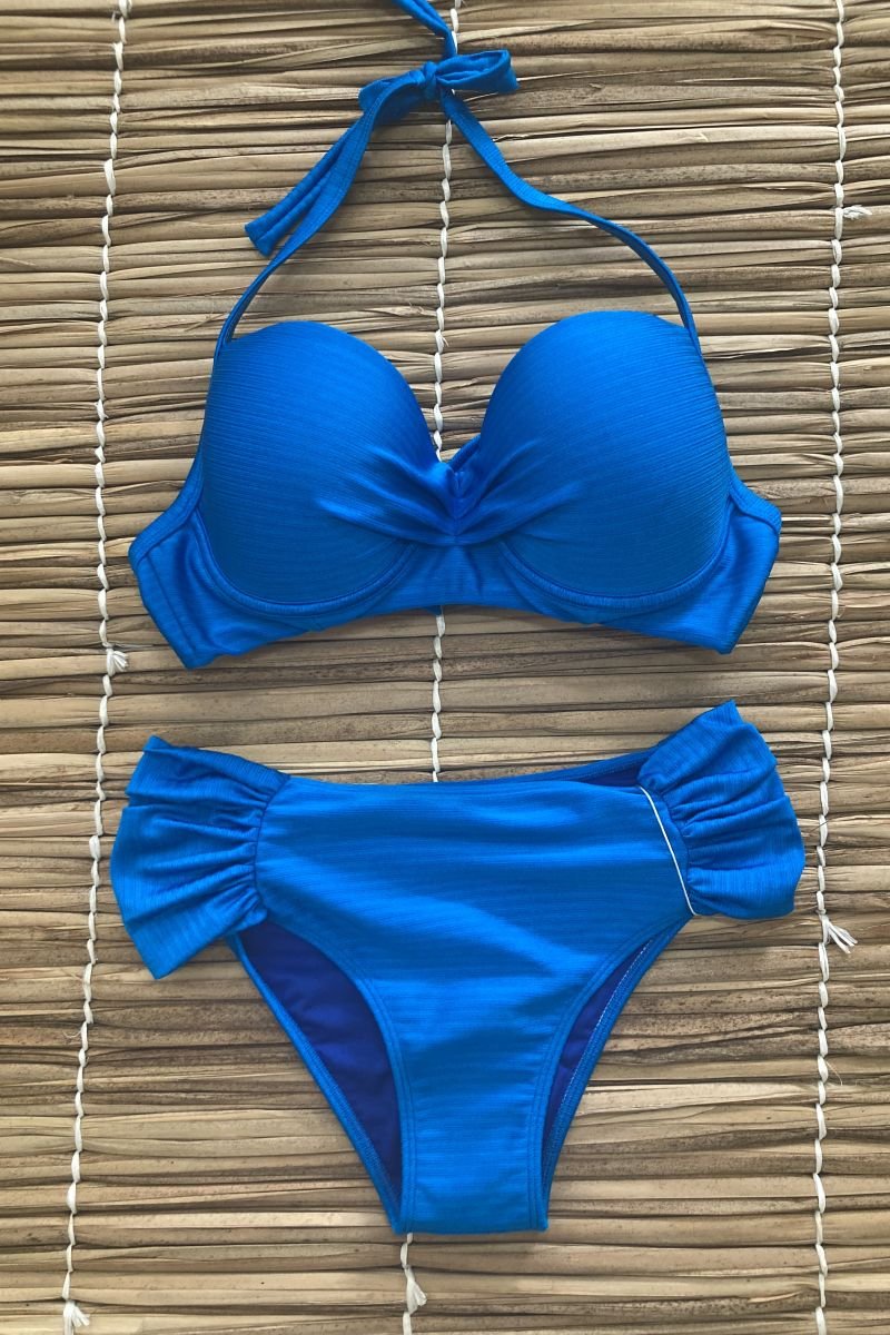 Biquíni Ágatha Plus - Aquária - Azul_Turquesa