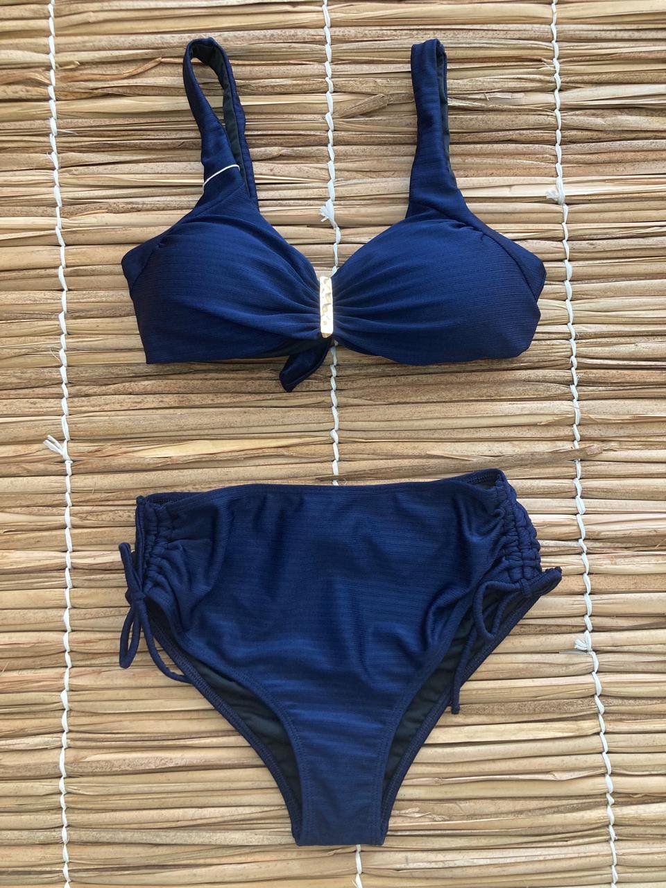 Biquíni Cláudia - Aquária - Azul_Escuro_Marinho