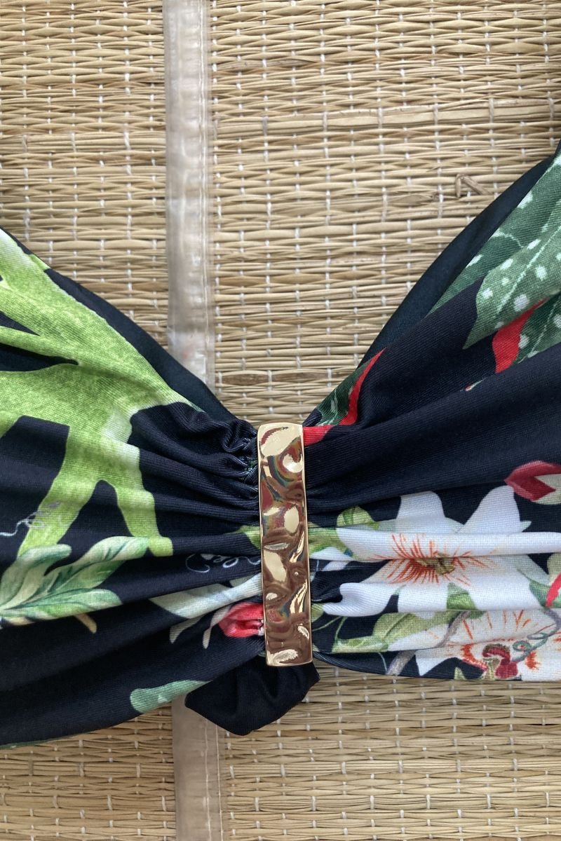 Biquíni Cláudia de Estampa Ramagem - Aquária