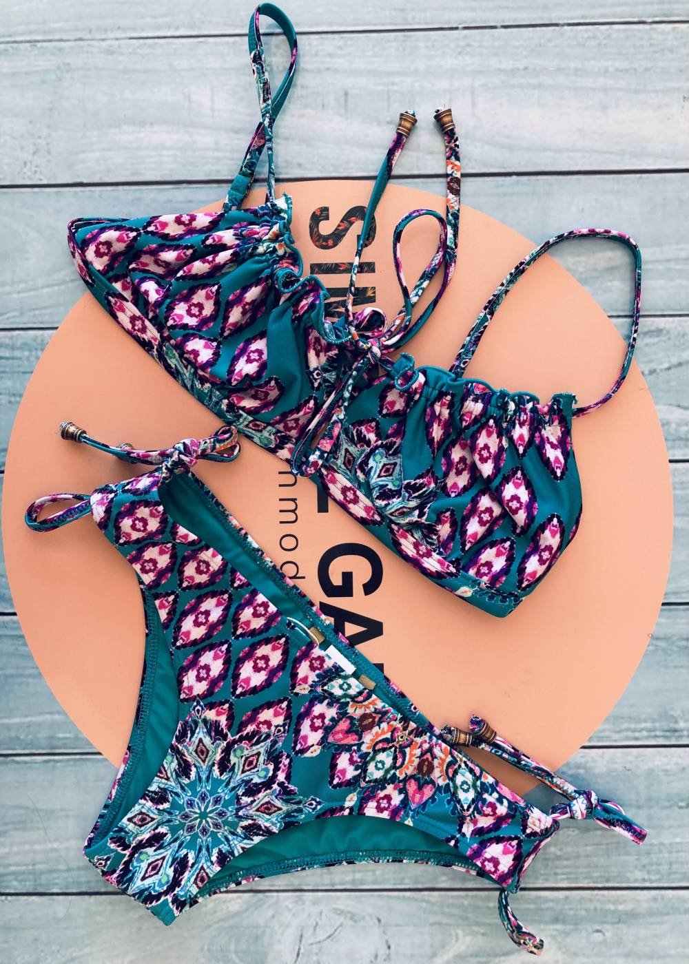 Biquíni Com Franzido Ladakh - Cia Marítima