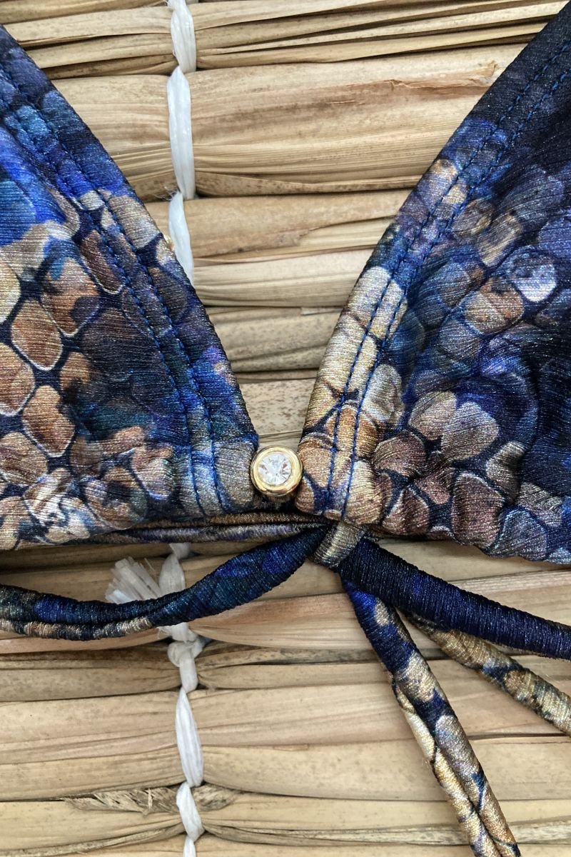 Biquíni Cortininha Pele Futurista - Aquária