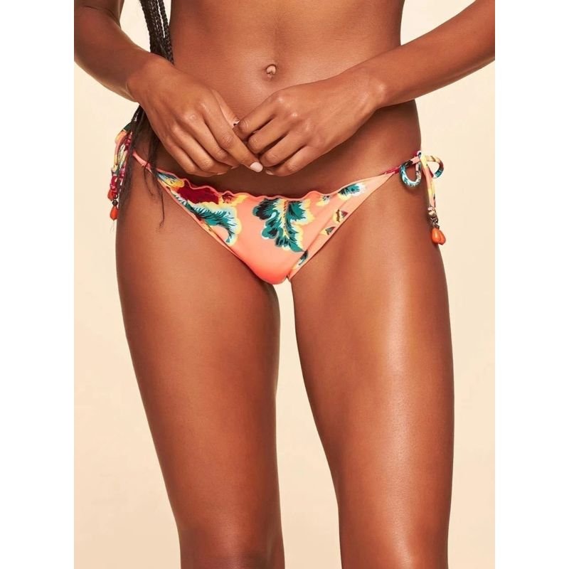 Biquíni Cortininha Tanga Ruffle Pé Na Areia - Cia Marítima