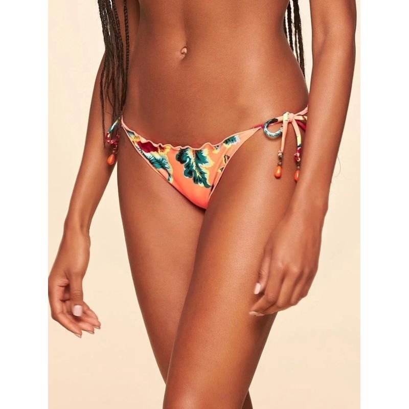 Biquíni Cortininha Tanga Ruffle Pé Na Areia - Cia Marítima