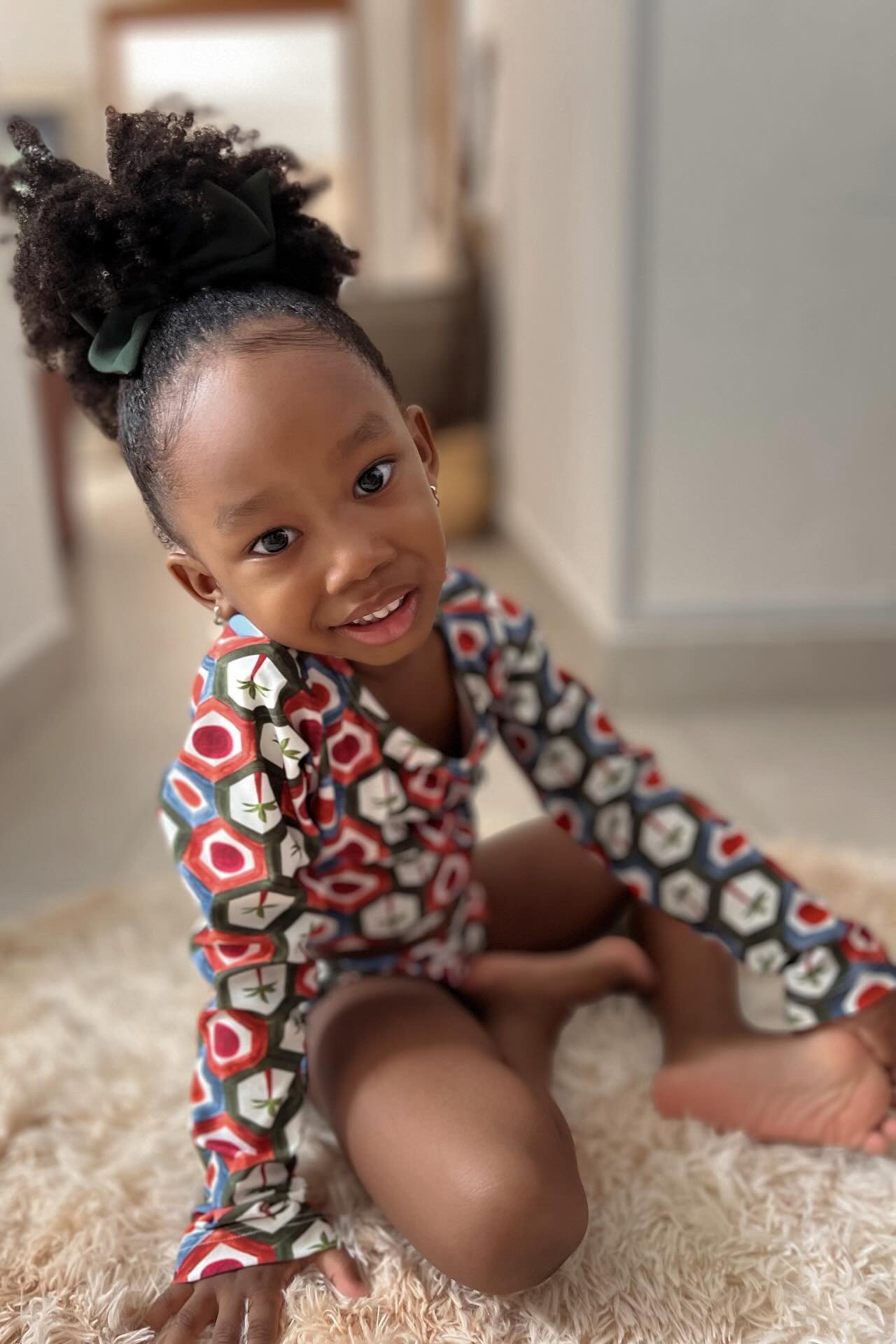 Biquíni Cropped Infantil Mosaico - Aquária