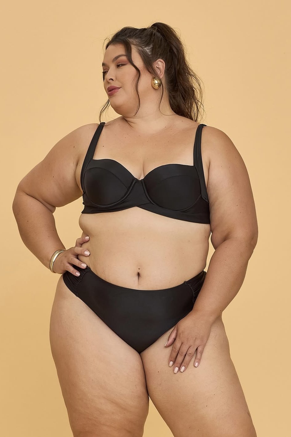 Biquíni Lagoa - Aquária - Preto