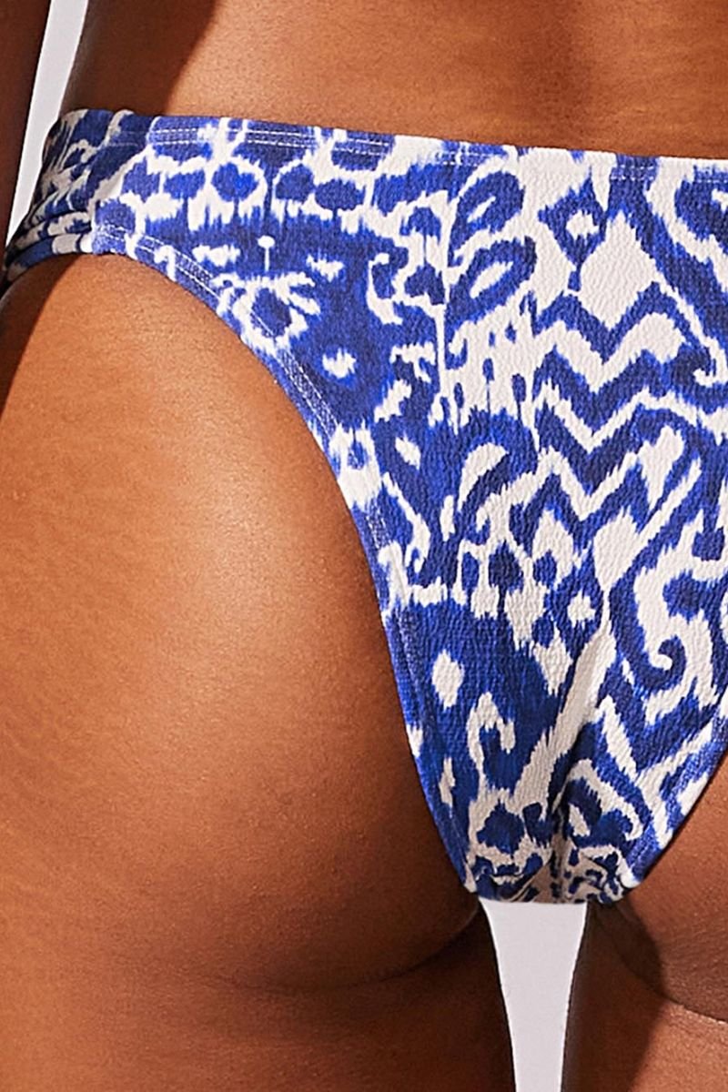 Biquíni Meia Taça + Tanga Lateral Larga Ocean - Cia Marítima