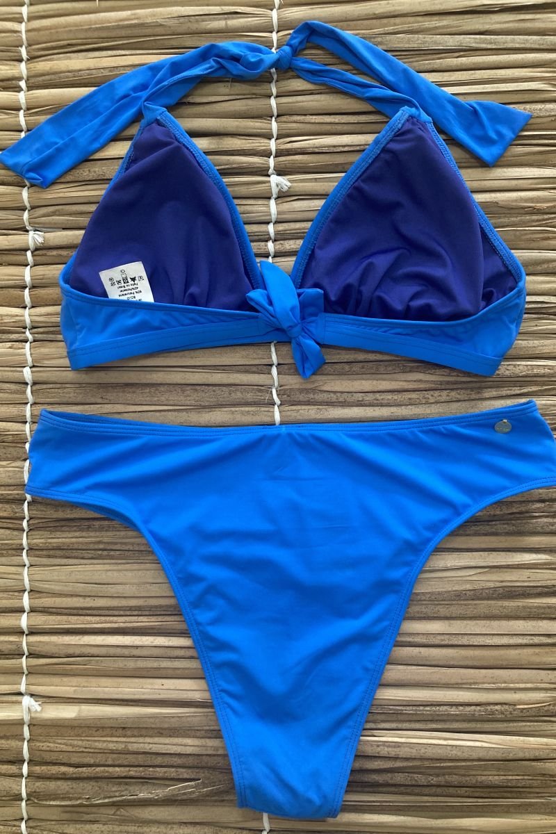 Top Frente Única Amplo Liso - Aquária