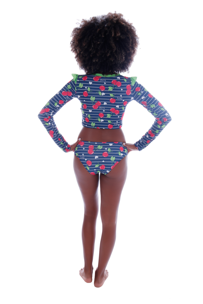 Biquíni Teen Manga Longa Cropped Babadinho - Ceci