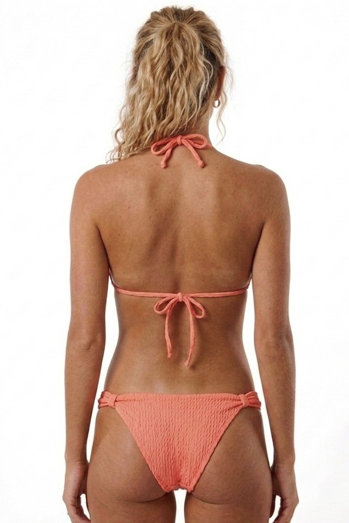 Biquíni Top Ruffle + Tanga Média Lisos Embu - Cia Marítima