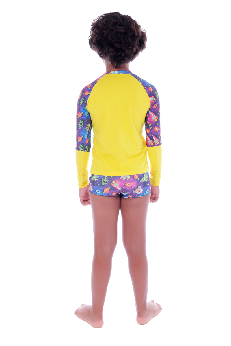 Blusa Infantil Manga Longa de Proteção Uv50+ - Ceci
