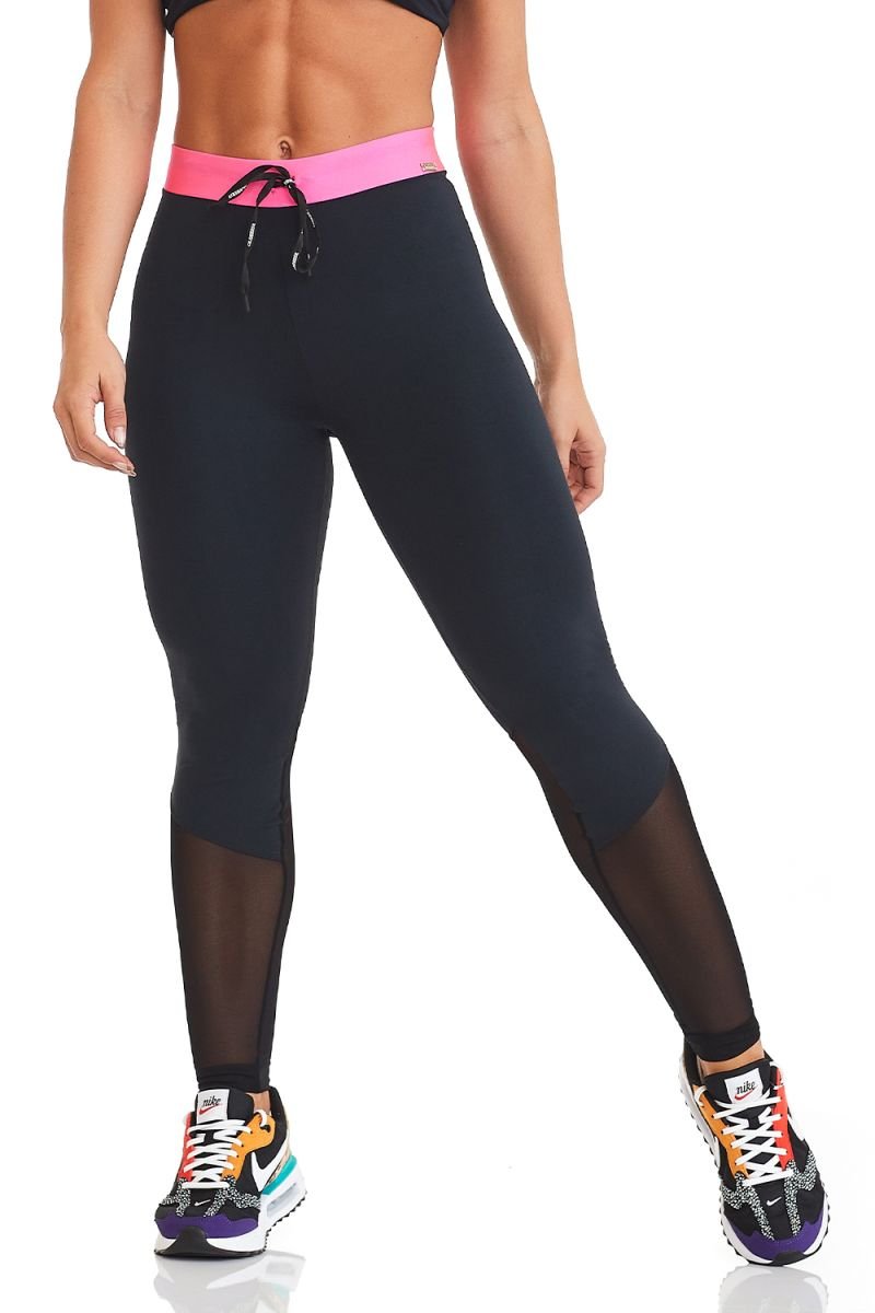 Calça Legging NZ Love - Caju Brasil - Preto