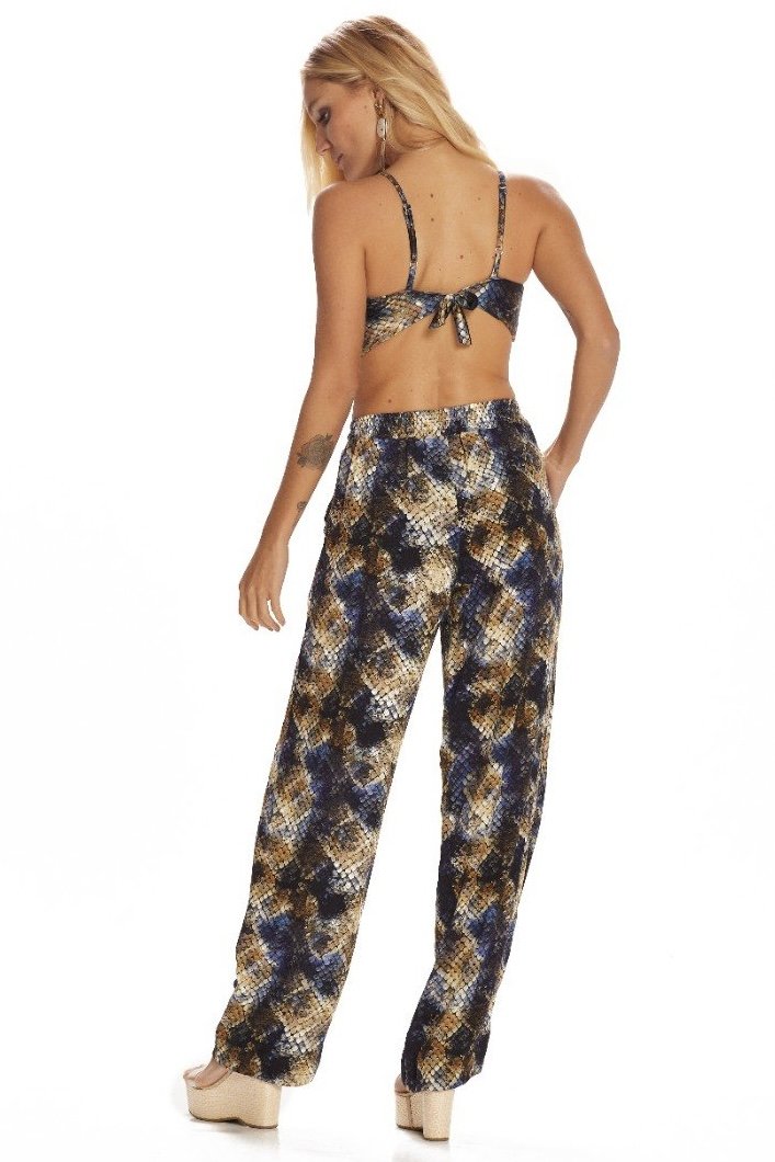 Calça Viscose pele Futurista - Aquária