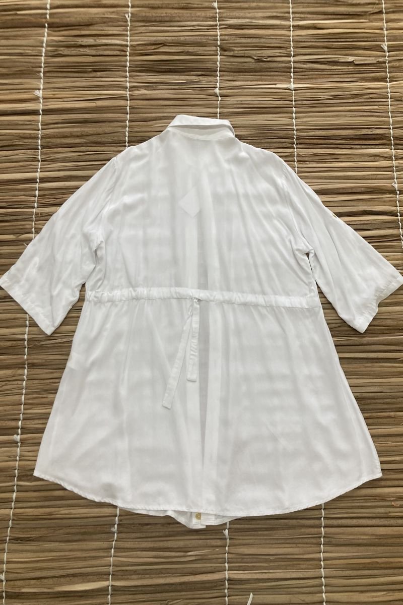Camisa com Manga 3/4 Lisa - Aquária
