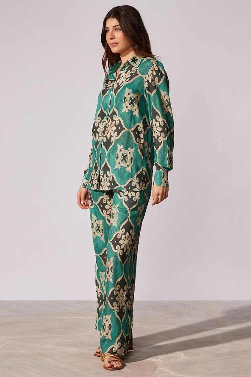 Camisa Estampada Nice - Cia Marítima