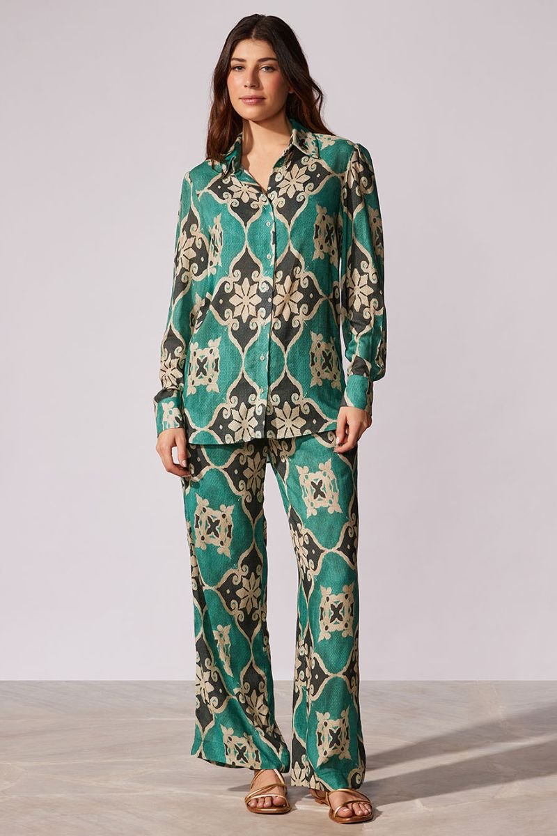 Camisa Estampada Nice - Cia Marítima