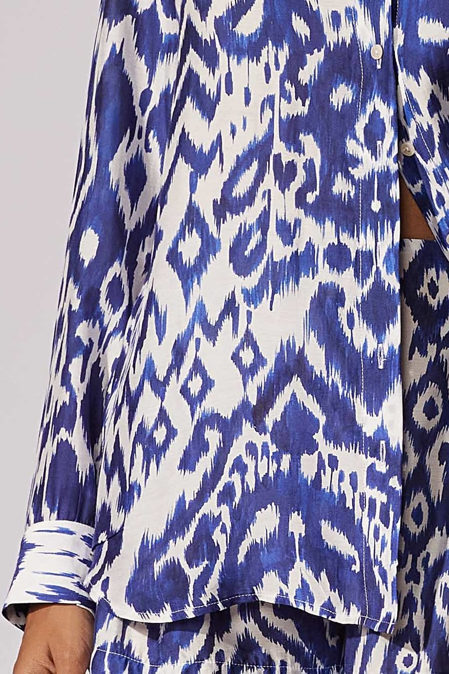 Camisa Estampada Ocean - Cia Marítima