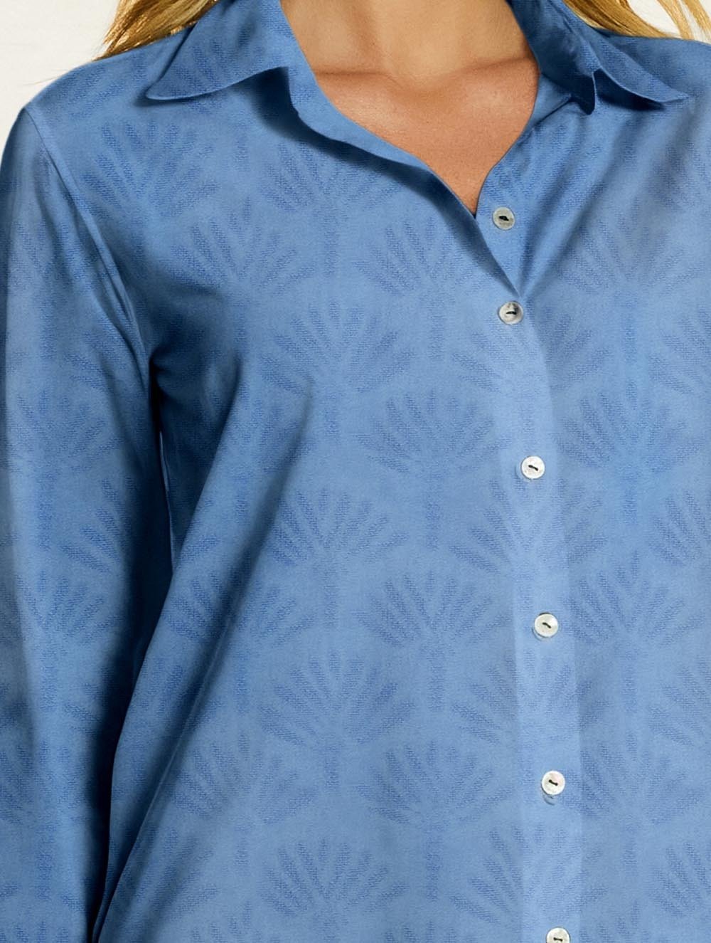 Camisa Lisa Palm - Cia Marítima