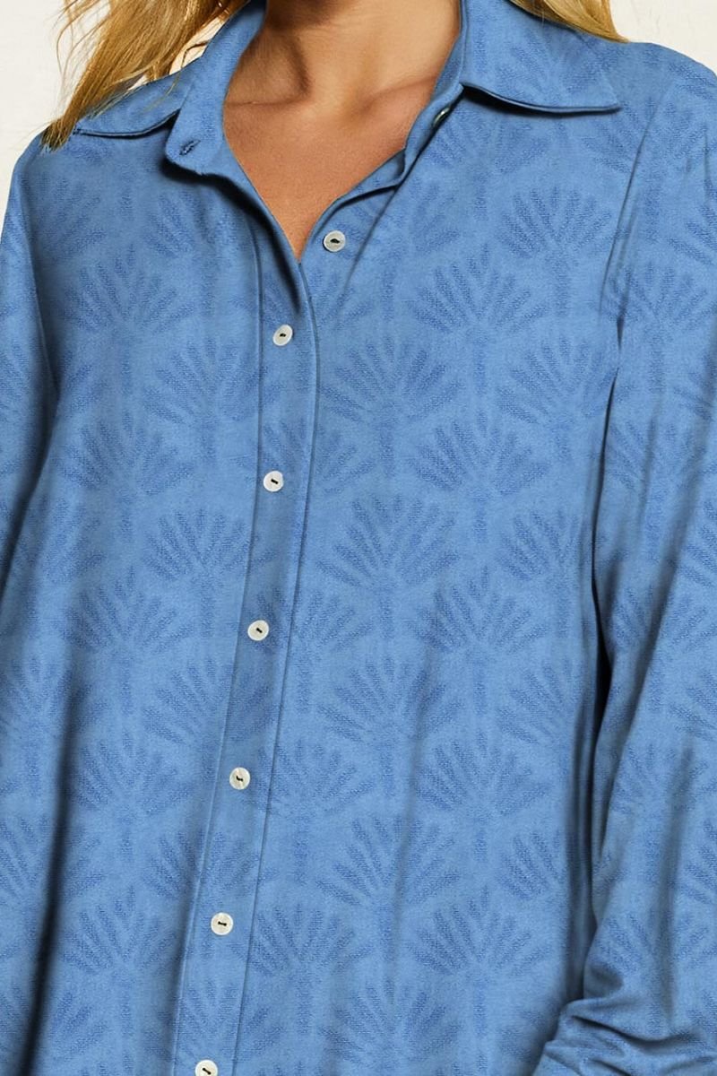 Camisa Lisa Palm - Cia Marítima