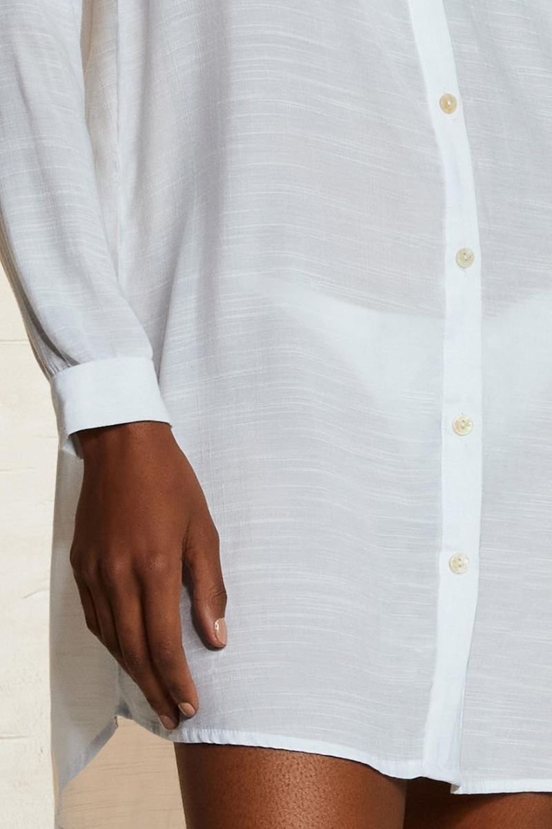 Camisa Lisos Shantung Manga Longa - Cia Marítima