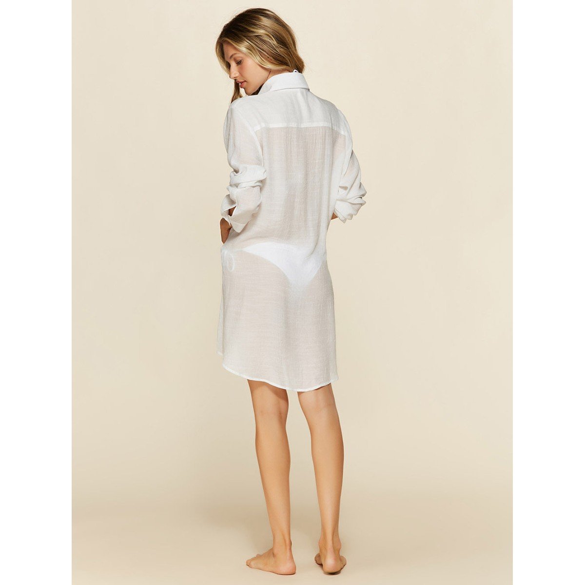 Camisa Lisos Shantung Manga Longa - Cia Marítima