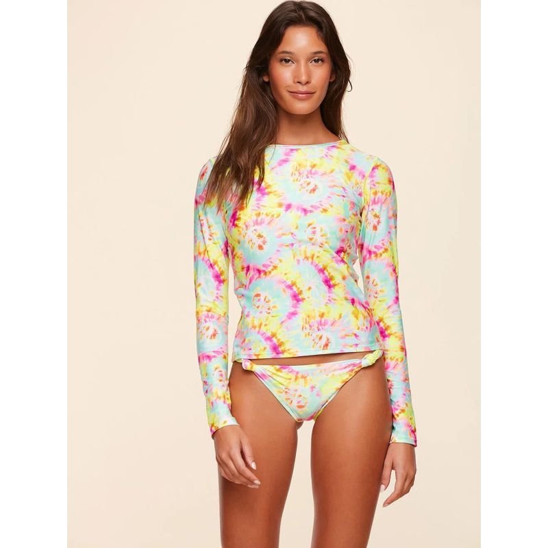 Camiseta Coleção Peace And Love - Água Doce - Amarelo_Estampado