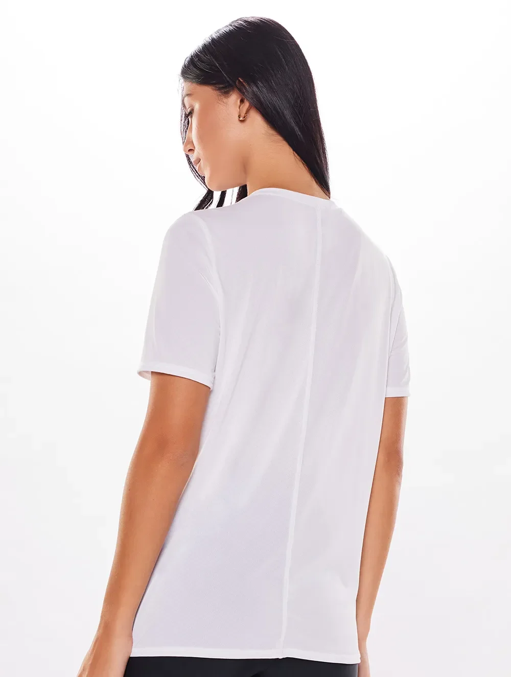 Camiseta Manga Curta Lisa Essentials Trançadeira - Body For Sure