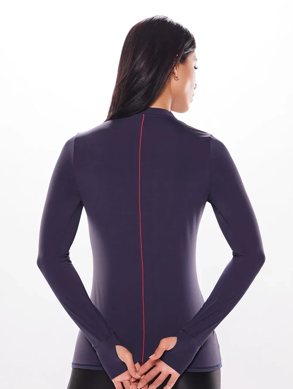 Camiseta Manga Longa Com Gola Alta U.V - Body For Sure