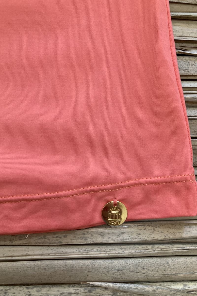 Camiseta Regata Coral em Microfibra - Belles