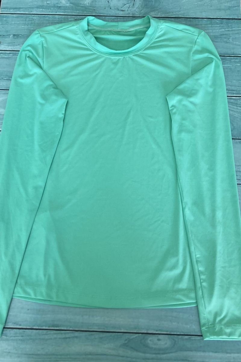Camiseta UV - Aquária - Verde