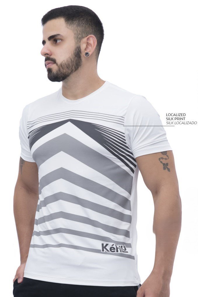 Camiseta Verticall - Kéhlu - Branco