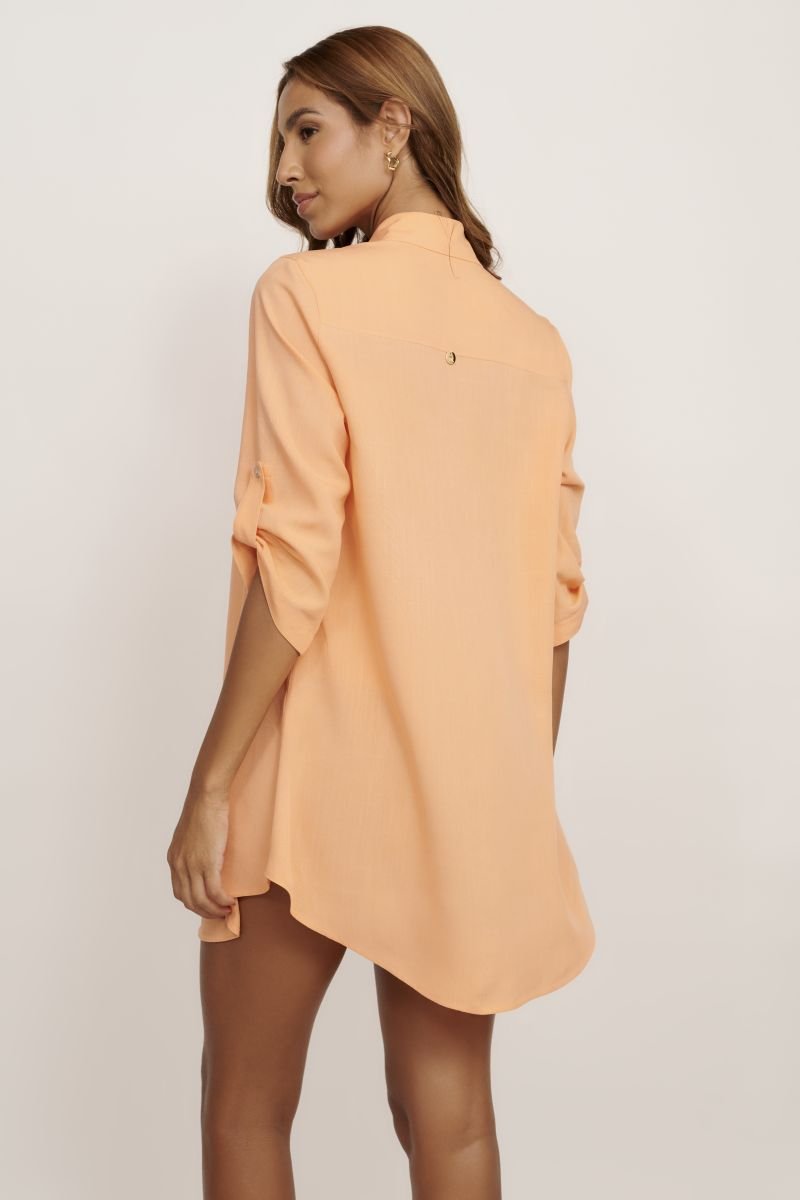 Chemise Curta Viscolinho Verano - Belles