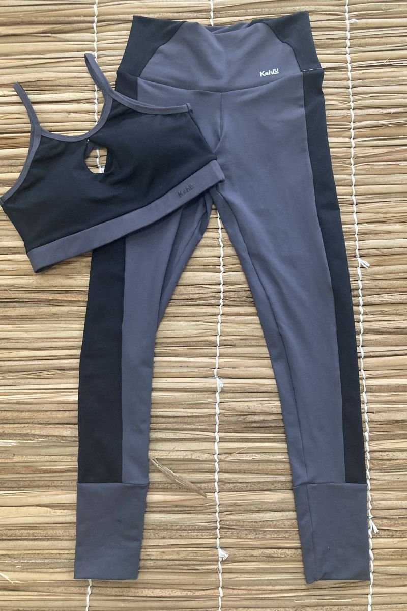 Conjunto Croptop e Calça Legging Emana Sport - Kéhlu