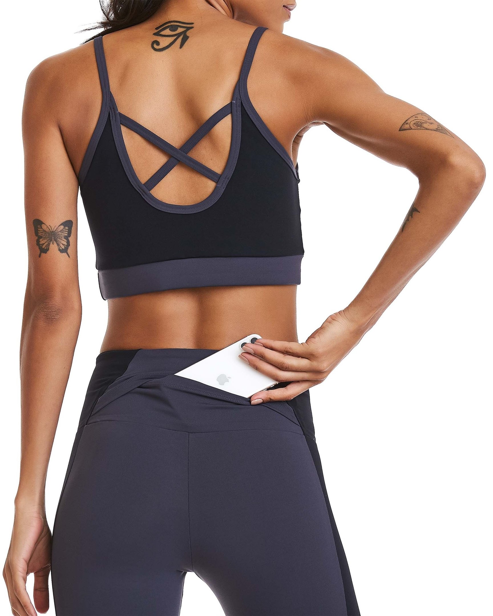 Conjunto Croptop e Calça Legging Emana Sport - Kéhlu