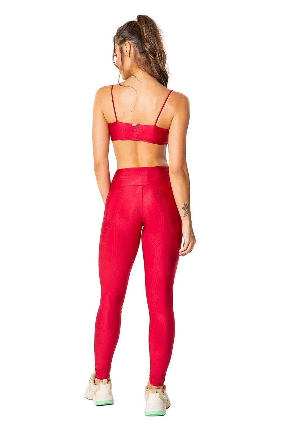 Conjunto Fitness Top e Calça Legging Fashion - Caju Brasil