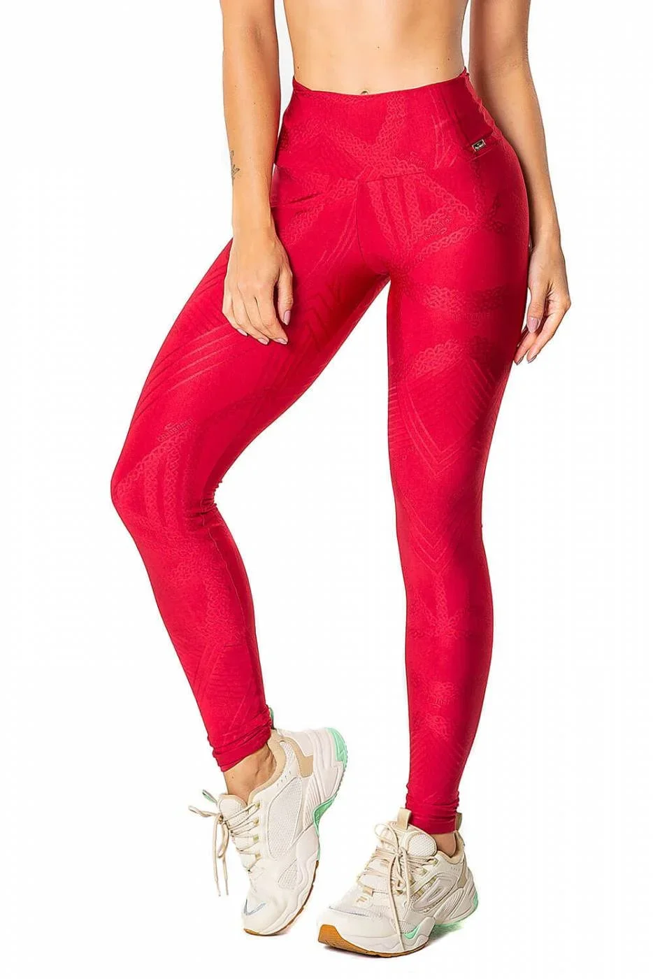 Conjunto Fitness Top e Calça Legging Fashion - Caju Brasil