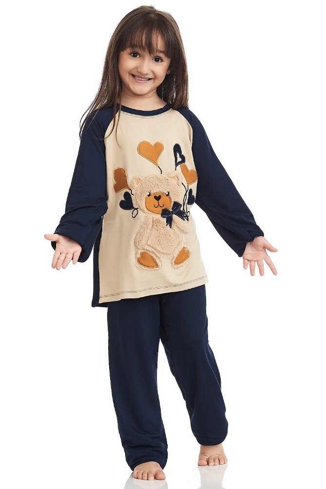 Conjunto Pijama Calça Urso - Clér