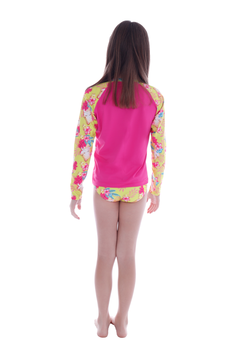 Conjunto Teen Blusa UV50+ com Tanga - Ceci