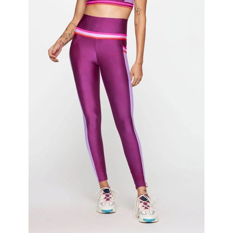 Conjunto Top Alça Reta e Calça Legging Skip - Body For Sure