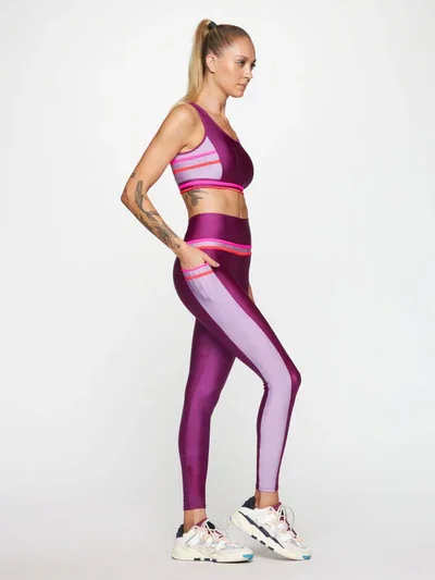 Conjunto Top Alça Reta e Calça Legging Skip - Body For Sure