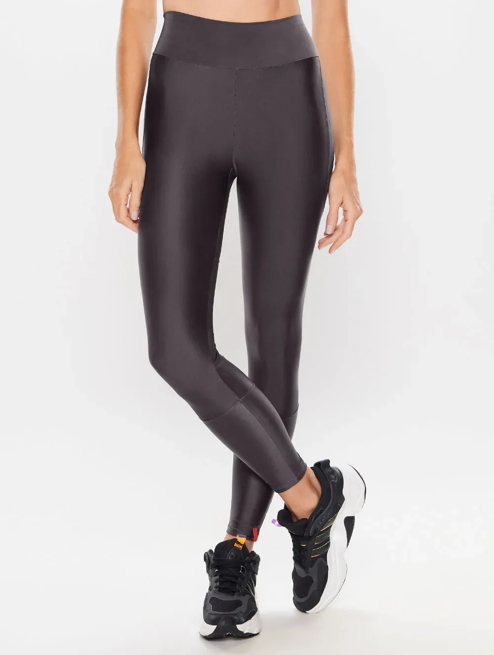 Conjunto Top com Regulagem + Calça Legging Lisa Basic - Body For Sure