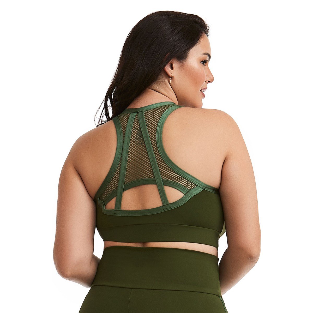 Conjunto Top e Bermuda Ciclista Plus Size NZ Unity - Caju Brasil