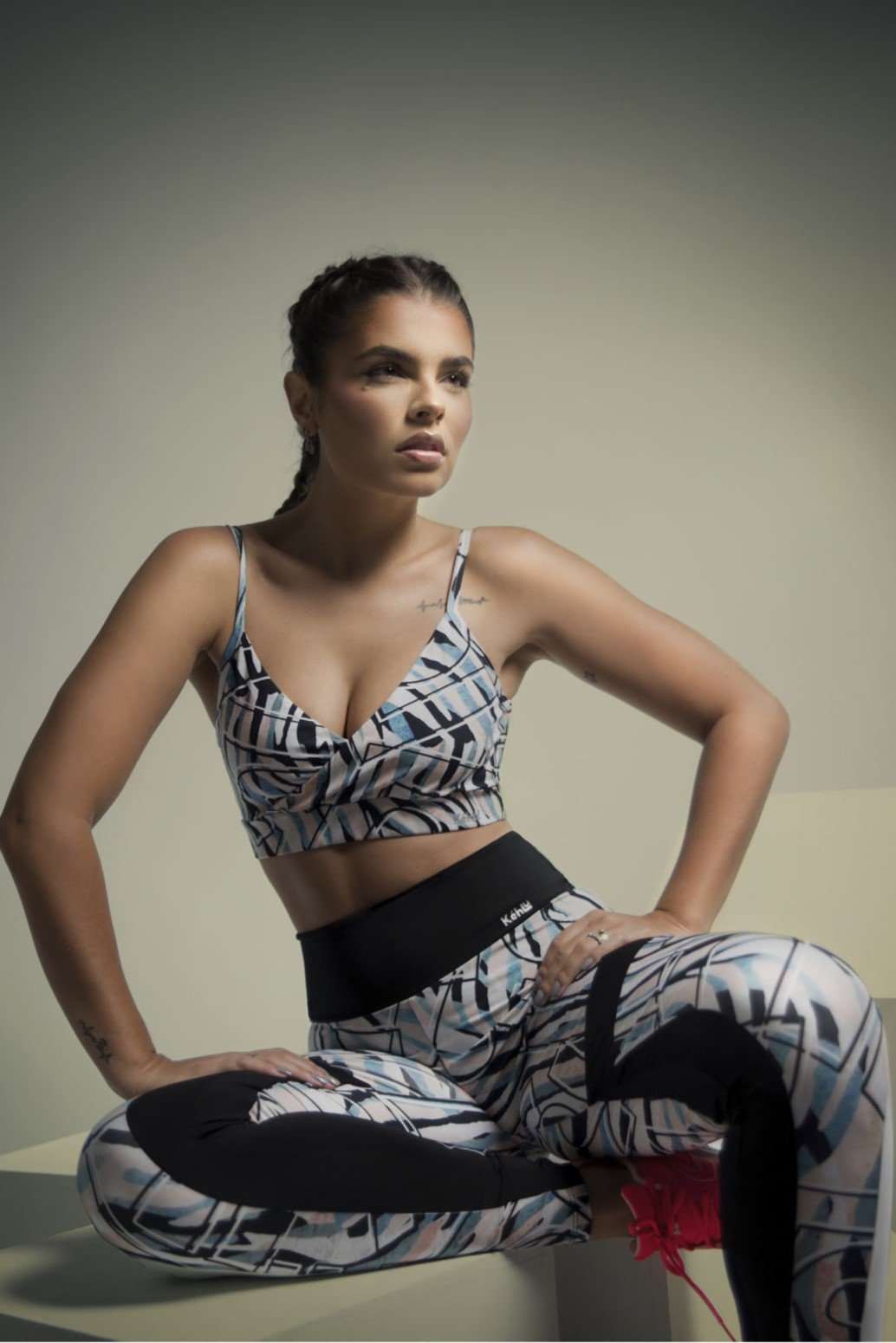 Conjunto Top e Calça Legging Animal - Kéhlu