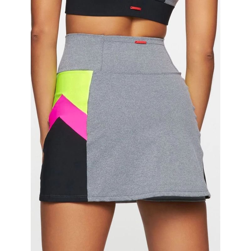 Conjunto Top Nadador e Saia Shorts Breath - Body For Sure