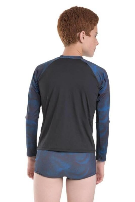 Conjunto UV Masculino InfantoJuvenil Palmeira Azul - Solenza