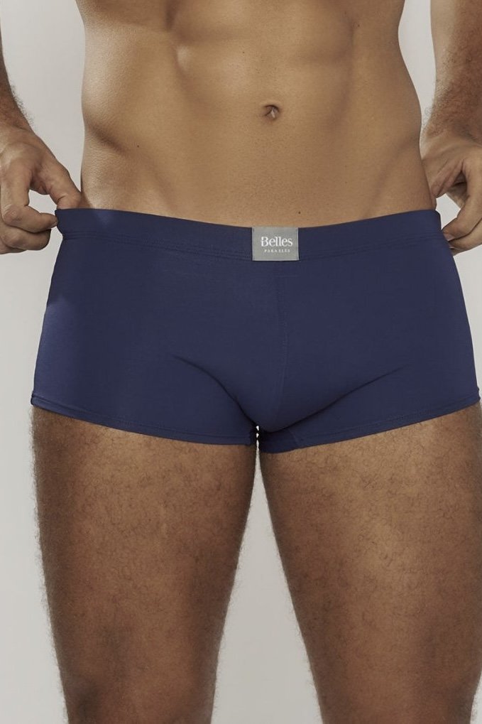 Cueca Boxer Tradicional em Microfibra - Belles