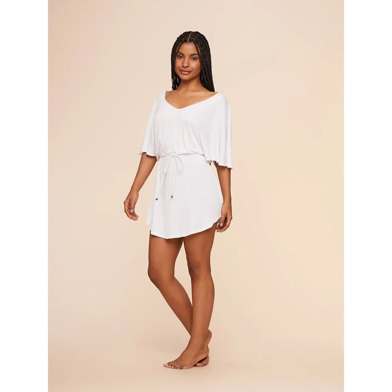 Kaftan Lisos Básico - Água Doce