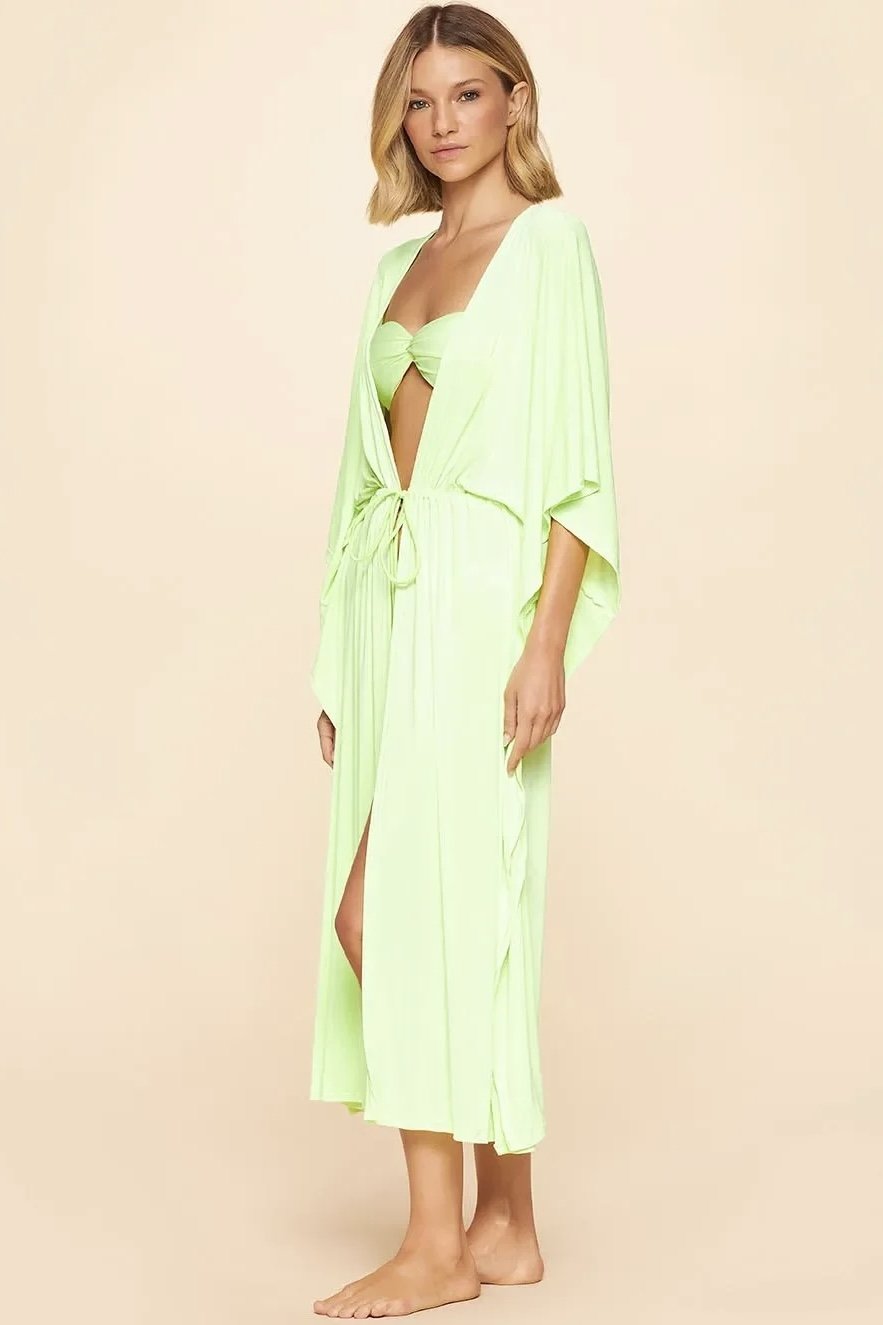 Kaftan Lisos Saídas Longo - Cia Marítima